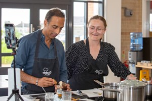 Cooking Together Class for Two at Leeds Cookery School Image 4