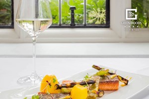 Three Course Dinner with Wine for Two at Greenwoods Hotel and Spa picture