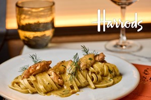 Pasta Evangelists Three Courses with a Glass of Champagne for Two at Harrods picture