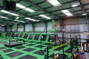 Two Hour Trampolining Session for Two with a Drink at Hanger 5 Image 3