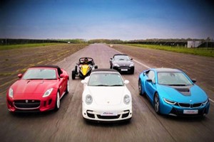 Click to view details and reviews for Junior Five Supercar Driving Blast And Free High Speed Passenger Ride – Week Round.