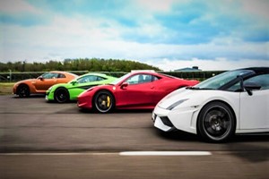 Junior Five Supercar Driving Blast and Free High Speed Passenger Ride – Week Round Image 3