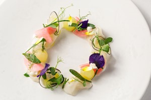 Seven Course Vegetarian Menu Gourmand for Two at MICHELIN Starred Galvin La Chapelle Image 3