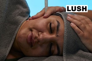 LUSH SPA THE SOUND BATH One Hour Ear Candle Treatment with Face and Scalp Massage for One Image 1