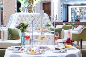 Vegan Afternoon Tea for Two with a Glass of Sparkling Wine at The Langham London Image 5