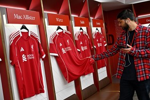 Legends Q and A and Liverpool FC Anfield Stadium Tour for One picture