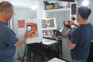 3 Hours Painting and Drawing Art Class for Two at Lyndene Art Studio Image 4