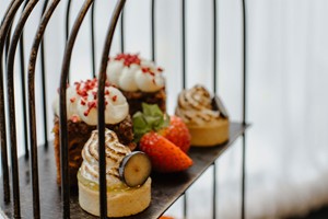 Afternoon Tea with English Sparkling Wine for Two at Voco Lythe Hill Image 2