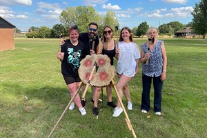 Two Hour Session of Medieval Long Bow Archery and Axe Throwing for Two Image 3