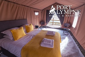 Giraffe Lodge Stay for Two with Breakfast, Dinner and Safari at Port Lympne Hotel and Reserve, Kent picture