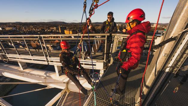 Stadium Drop Abseil at Zip World for Two picture