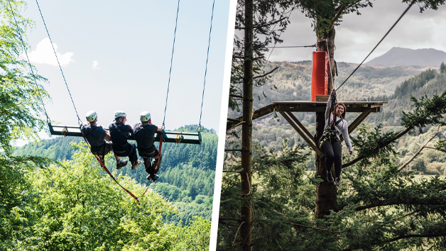 Zip Safari and Skyride at Zip World  for Two picture