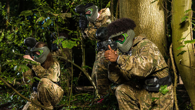 Forest Paintballing with 100 Balls Each at GO Paintball London for Four picture