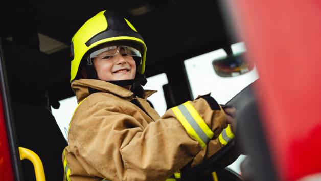 8 Lap Dennis Fire Engine Drive for One with Drift Limits picture