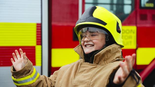 12 Lap Dennis Fire Engine Drive for One with Drift Limits picture
