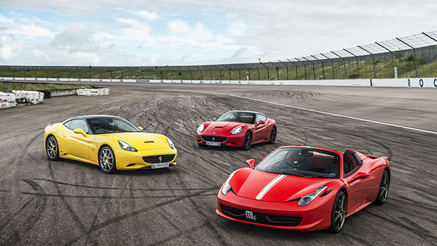 Triple Supercar Driving Thrill at a Top UK Race Track picture