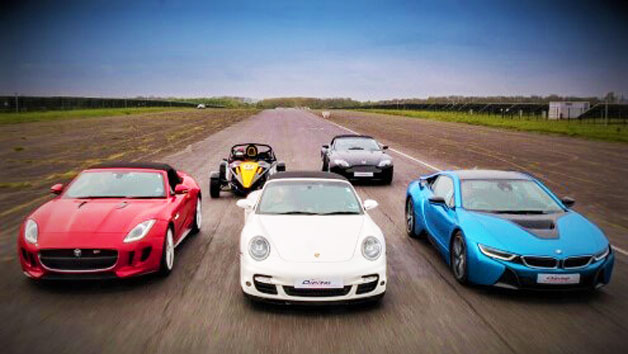 Junior Five Supercar Driving Blast with High Speed Passenger Ride – Week Round picture