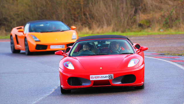 Triple Supercar Driving Blast for Juniors and Free High Speed Passenger Ride – Week Round Image 1