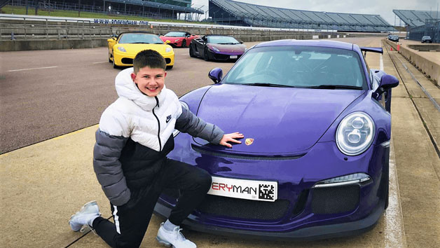 Triple Supercar Driving Blast for Juniors and Free High Speed Passenger Ride – Week Round Image 2