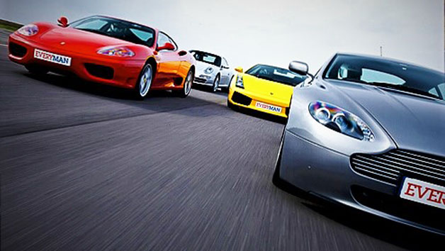 Junior Four Supercar Driving Blast with High Speed Passenger Ride – Week Round picture