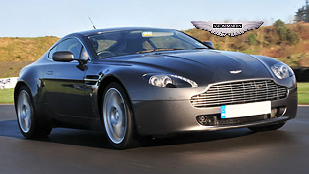 Aston Martin Driving Thrill at Knockhill Racing Circuit for One picture