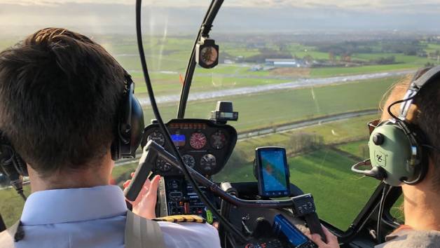30 Minute Helicopter Flying Lesson in a Robinson R44 with Helicentre Aviation Academy picture