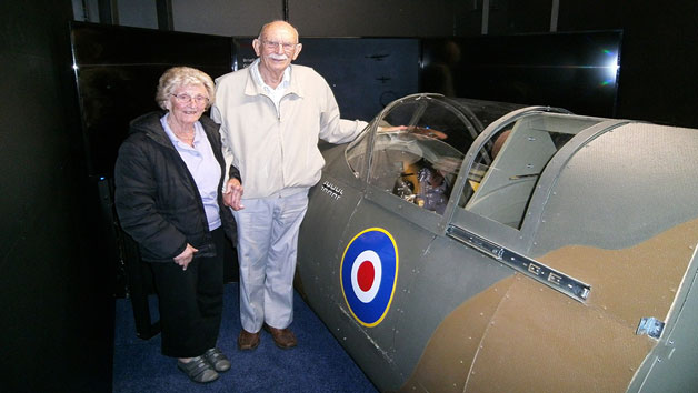 Spitfire and Messerschmitt Flight Simulator for Two in Bedfordshire Image 2