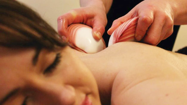 Back Massage, Shellac Nails or Toes or Express Facial for Two at Rectory House Beauty and Wellness picture