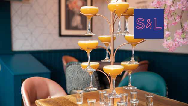 Slug and Lettuce Martini Tree and Food Sharer for Two picture