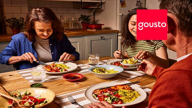 Gousto One Week Recipe Box with Five Recipes for Four People picture