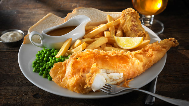 Traditional Two Course Meal at a British Pub for Two picture