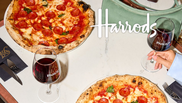 Pizza and Wine for Two for Two at Harrods Pizzeria & Pasqua picture