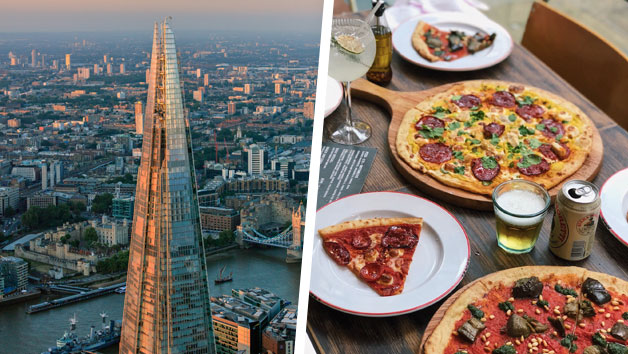 The View from The Shard and Bottomless Pizza for Two at Gordon Ramsay's Street Pizza picture