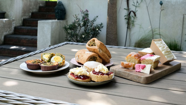 Vegetarian Afternoon Tea for Two at Home with Piglet's Pantry picture