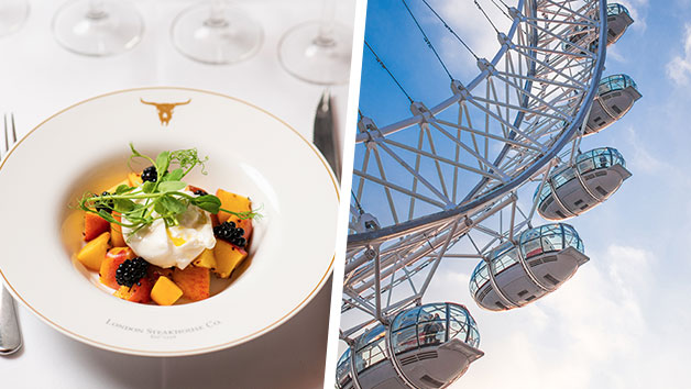 Three Course Meal for Two at Marco Pierre White London Steakhouse Co with a Visit to the London Eye picture