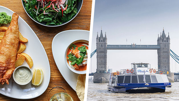 Three Course Meal at a Gordon Ramsay Restaurant for Two and Thames River Cruise picture