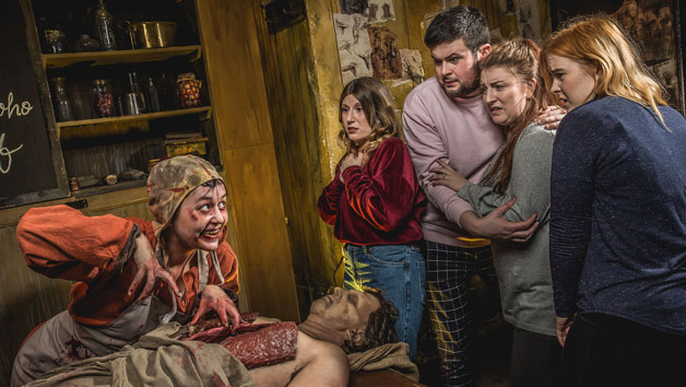 Entry Tickets to Edinburgh Dungeon For Two Adults and One Child picture