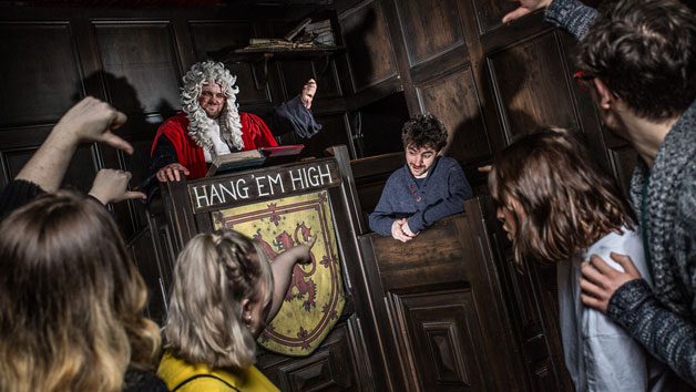 Entry Tickets to Edinburgh Dungeon For One Adult and One Child picture