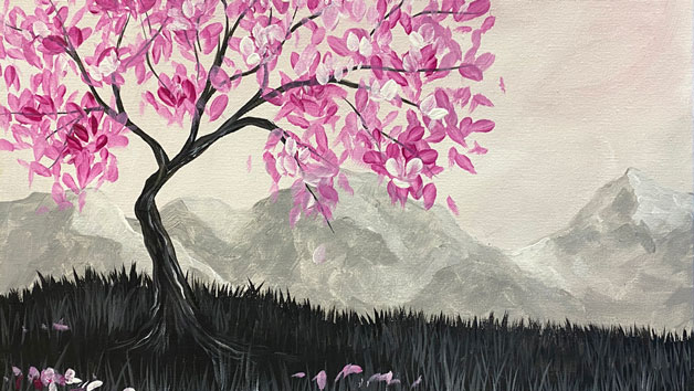 Brush Party Art Experience for Two picture
