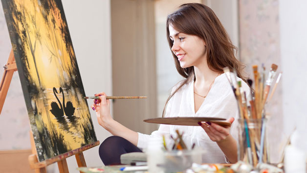 Brush Party Art Experience for One picture