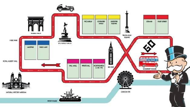 Monopoly Afternoon Tea at Brigit's Bakery for One Adult and One Child 
 picture