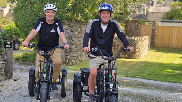 eTrike Taster with PeakePedals for One picture