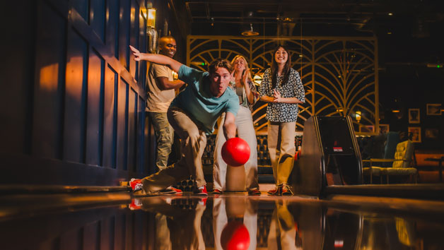 Bowling, One Hour of Bottomless Pizza and a Drink and for Two at All Star Lanes picture