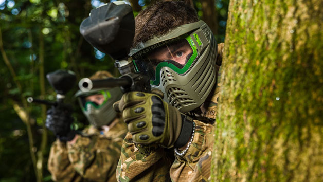 Forest Paintballing with 100 Paintballs Each at GO Paintball London for Two Image 4