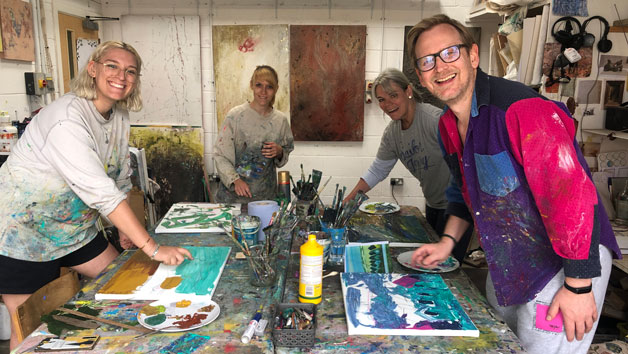 Painting Lesson at Georgie Mason Art for One picture