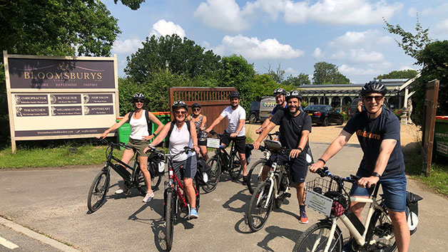 Electric Bike Hire and Self Guided Kent Vineyards Tour for Four People picture
