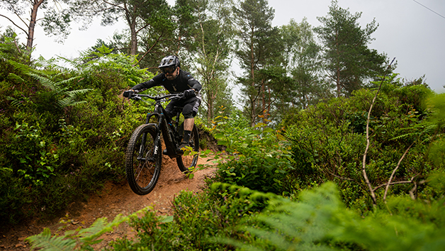 Half Day Electric Mountain Biking Experience with a Three Course Meal for Two at The Hurtwood Inn picture