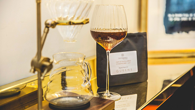 Panama Geisha V60 Filter Coffee Experience with Pastry Basket for Two at Queens of Mayfair London picture