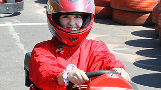 Junior Outdoor Karting in Hertfordshire for One picture