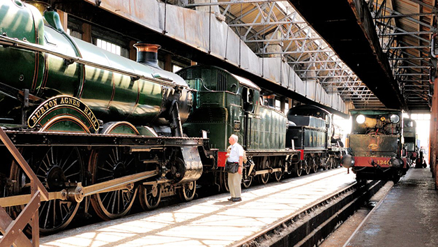 Steam Day and Museum Entry with Tea and Cake for Two at Didcot Railway Centre picture